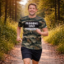 Load image into Gallery viewer, Running Dads But Cooler Funny Funky Technical Running T-Shirt - Unisex
