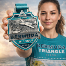Load image into Gallery viewer, Bermuda Triangle Virtual Challenge - 150km