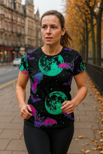 Load image into Gallery viewer, Bat Orbit Halloween Technical Running T-Shirt - Unisex