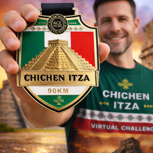 Load image into Gallery viewer, Chichen Itza Virtual Challenge - 90km
