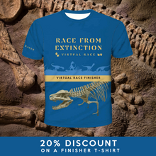 Load image into Gallery viewer, Race from Extinction Dinosaur Virtual Race - Marathon (42km)