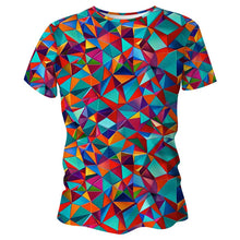 Load image into Gallery viewer, Mosaic Funky Technical Running T-Shirt - Unisex
