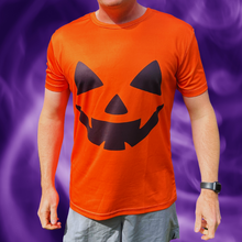 Load image into Gallery viewer, Pumpkin Halloween Technical Running T-Shirt - Unisex