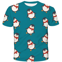 Load image into Gallery viewer, Penguin Christmas Technical T-Shirt - Unisex