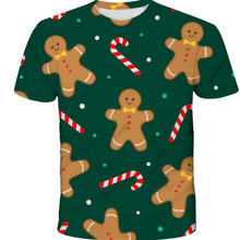 Load image into Gallery viewer, Christmas Gingerbread Technical T-Shirt - Unisex