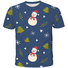Load image into Gallery viewer, Christmas Snowman Technical T-Shirt - Unisex