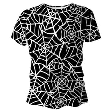 Load image into Gallery viewer, Spider Web Halloween Technical Running T-Shirt - Unisex