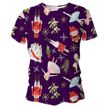 Load image into Gallery viewer, Nutcracker Christmas Technical Running T-Shirt - Unisex