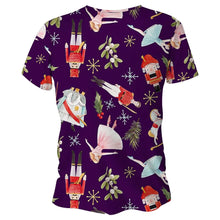 Load image into Gallery viewer, Nutcracker Christmas Technical Running T-Shirt - Unisex