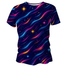 Load image into Gallery viewer, Cosmic Waves Technical Running T-Shirt - Unisex