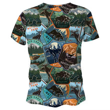 Load image into Gallery viewer, National Parks Funky Technical Running T-Shirt - Unisex