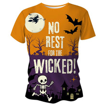 Load image into Gallery viewer, No Rest For The Wicked Halloween Technical Running T-Shirt - Unisex