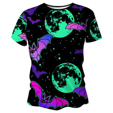 Load image into Gallery viewer, Bat Orbit Halloween Technical Running T-Shirt - Unisex