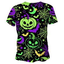 Load image into Gallery viewer, Jack-O-Glow Pumpkin Halloween Technical Running T-Shirt - Unisex