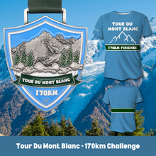 Load image into Gallery viewer, Tour du Mont Blanc Virtual Challenge - 170KM