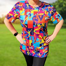 Load image into Gallery viewer, Marathon Pop Art Funky Technical Running T-Shirt - Unisex