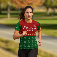 Load image into Gallery viewer, Running on Christmas Cheer Christmas Technical T-Shirt - Unisex
