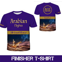 Load image into Gallery viewer, Arabian Nights Virtual Race - Finisher T-Shirt
