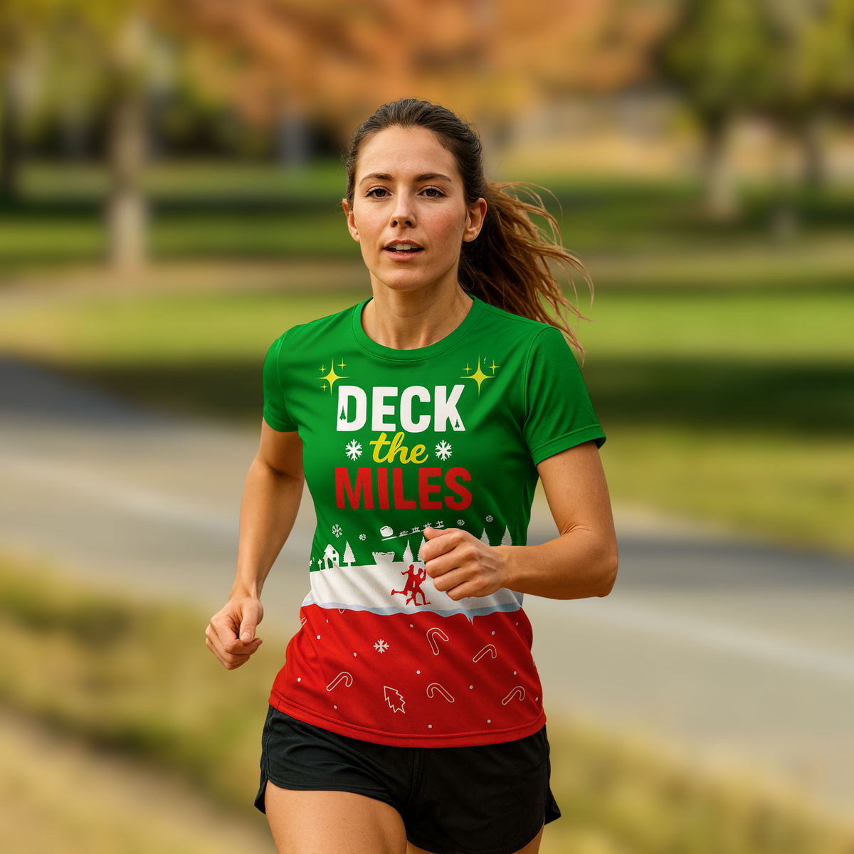 Christmas Running T-Shirts & Headbands