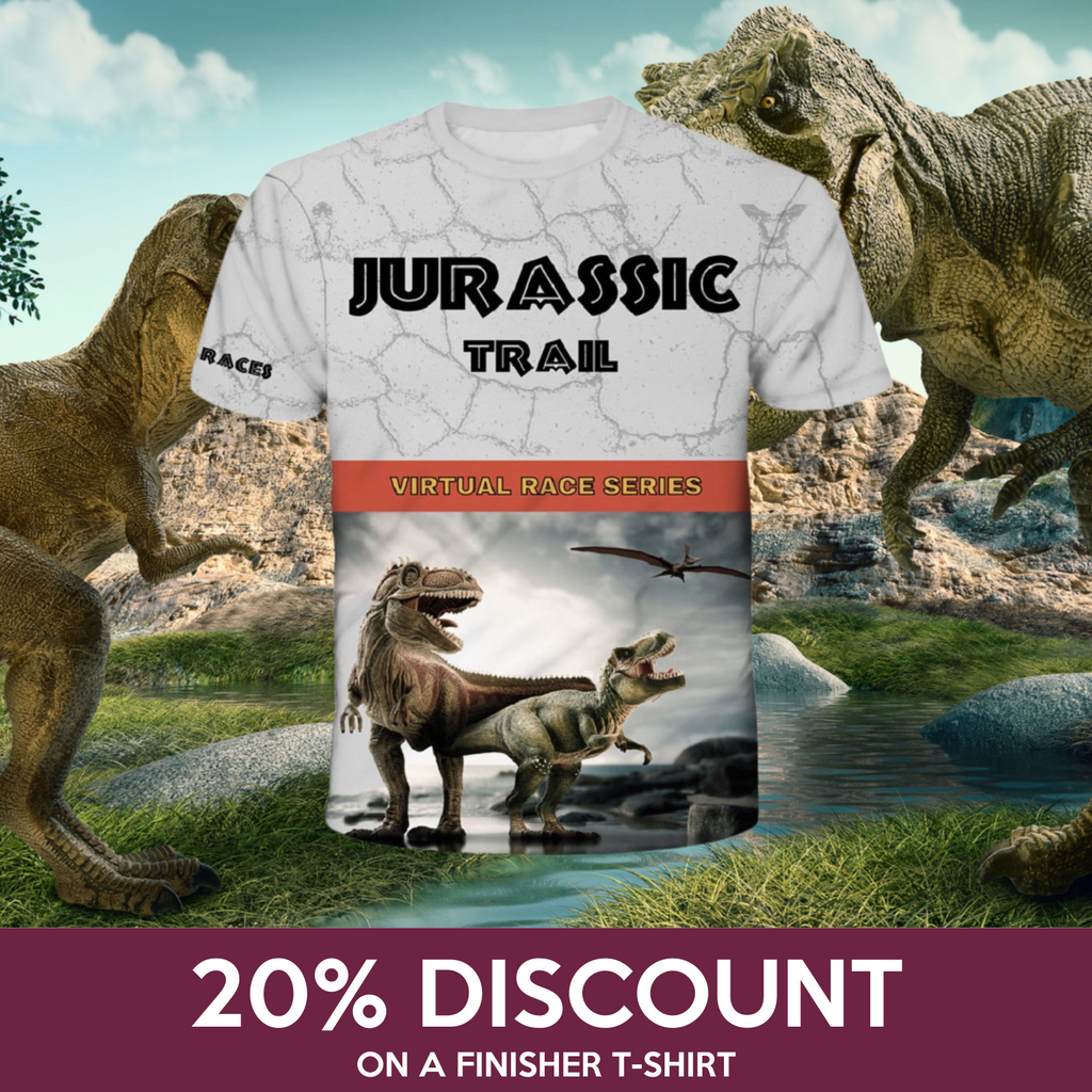 Jurassic Trail Virtual Race - Half Marathon (21km)