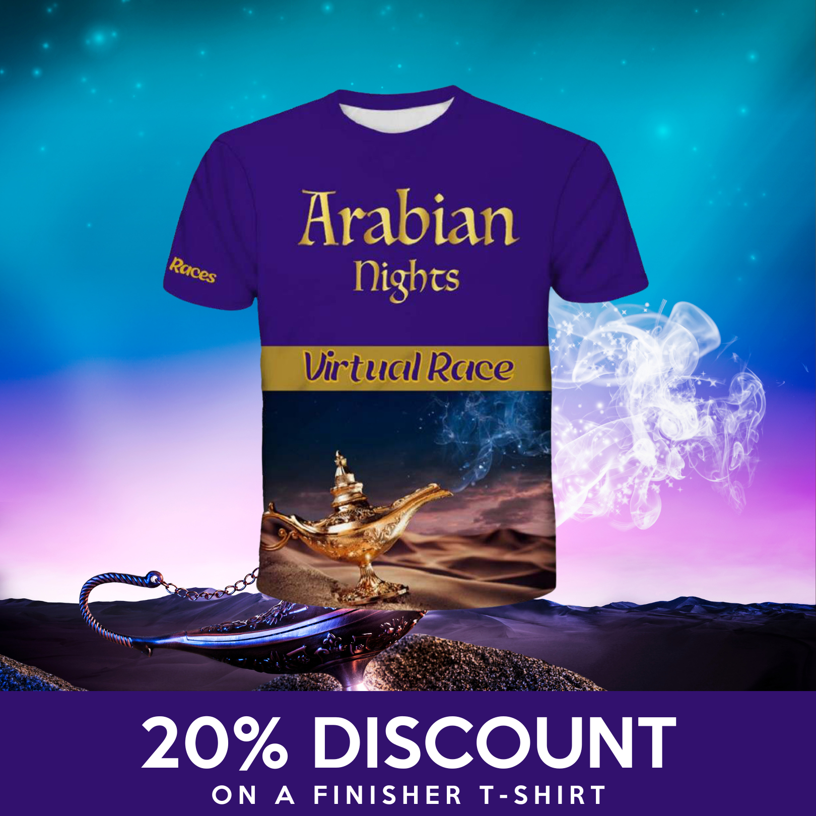 Arabian Nights Virtual Race - 10km