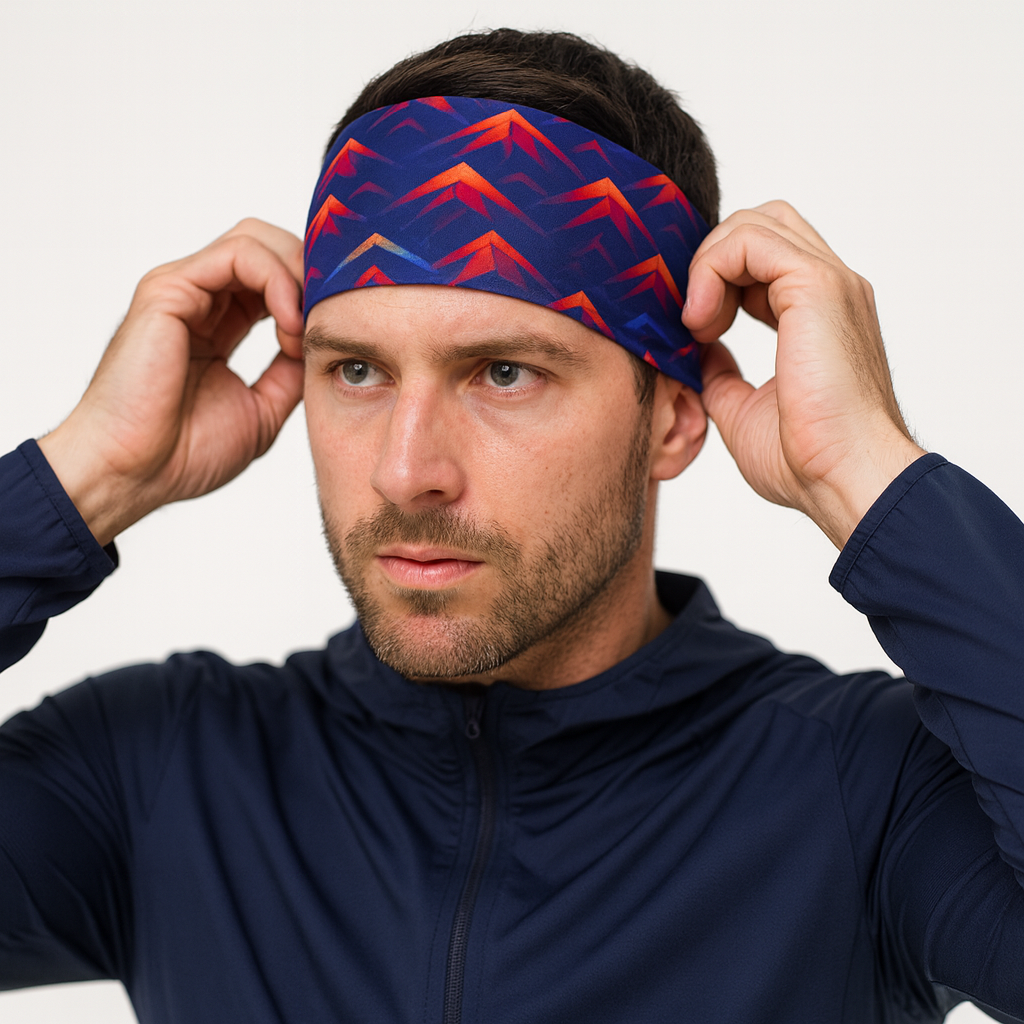 Vivid peaks Funky Running Active Headband