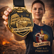 Load image into Gallery viewer, Gladiator Virtual Challenge - 400km
