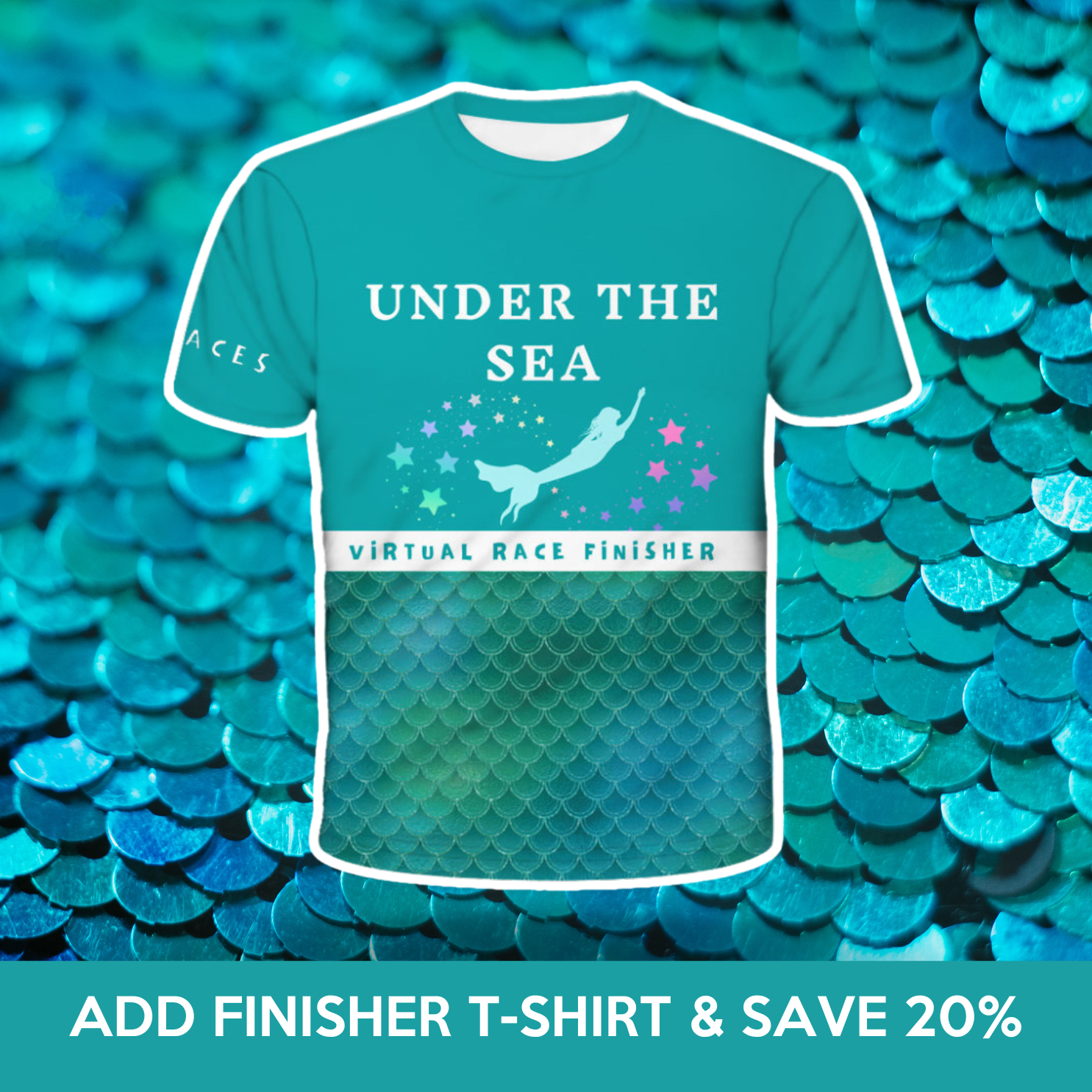 Under The Sea Mermaid Virtual Race - 10km