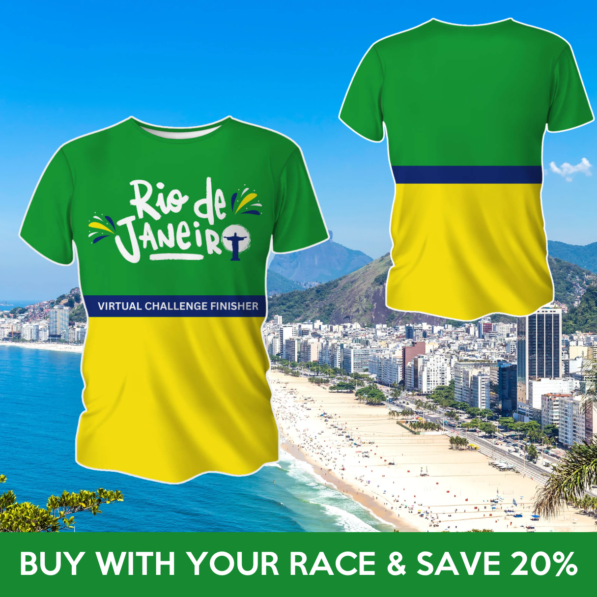 Rio de Janeiro Virtual Challenge - 65 km