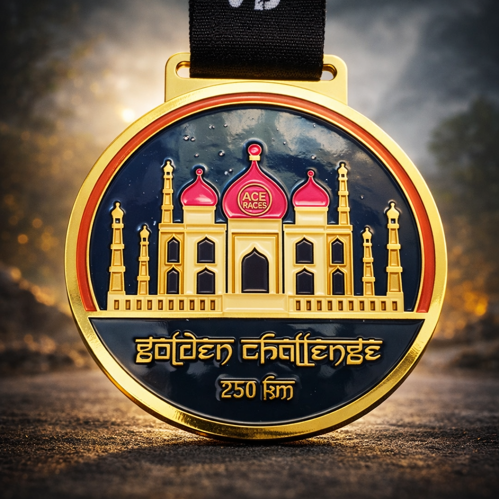 The India Golden Triangle Virtual Challenge - 250 KM