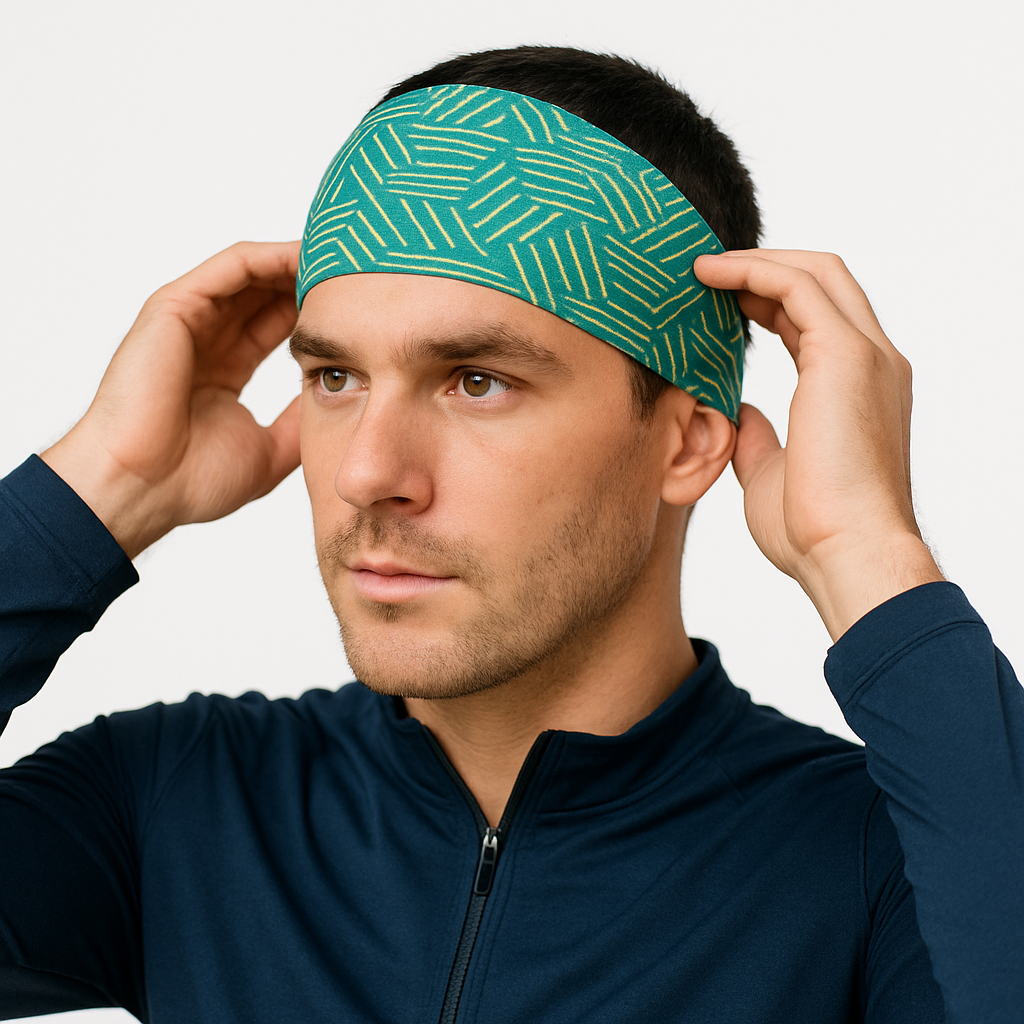 Faster Than Grandkids Funky Running Active Headband
