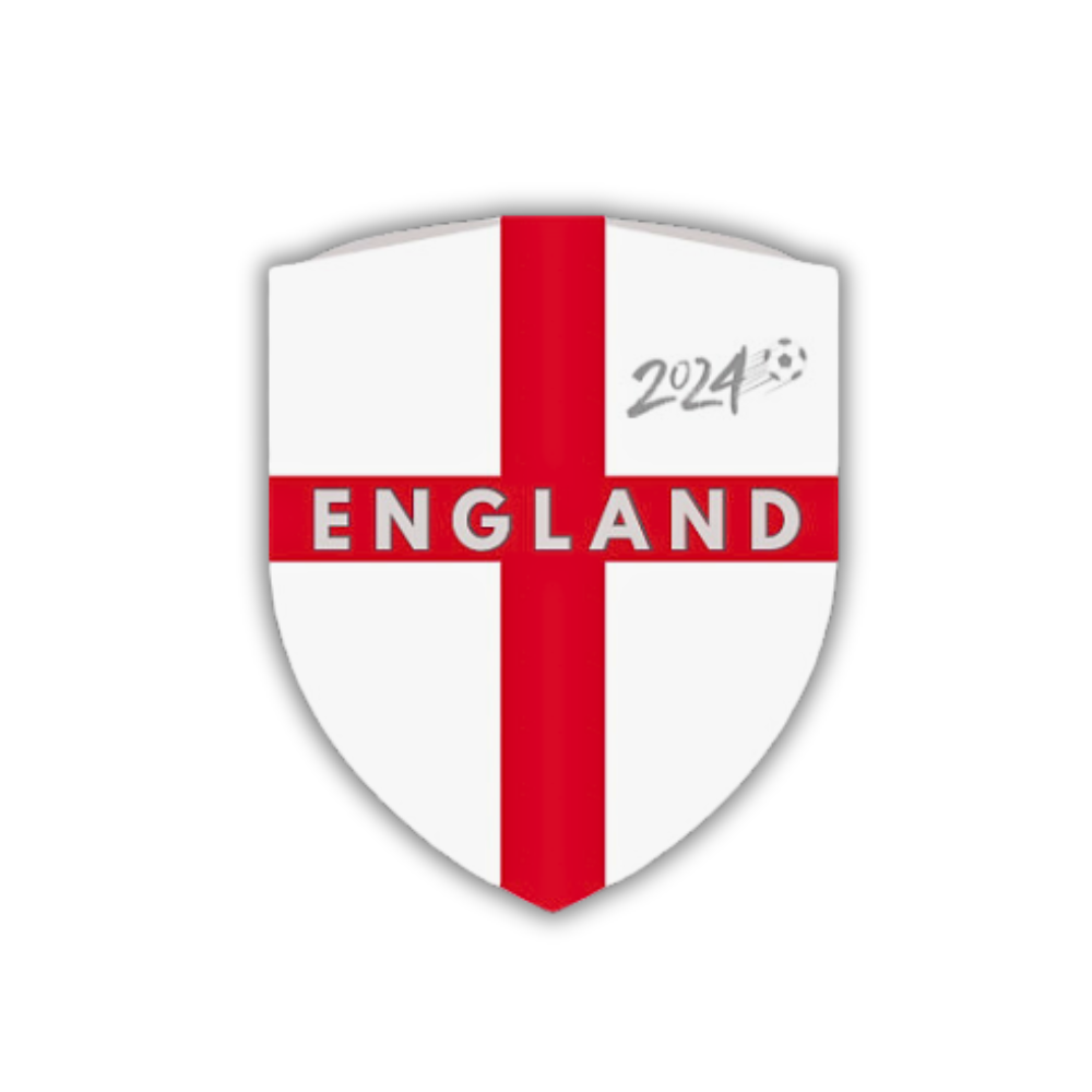 England Football 2024 Supporter Metal Pin Badge