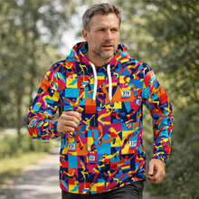 Load image into Gallery viewer, Marathon Pop Art Funky Technical Sports Running Hoodie - Unisex
