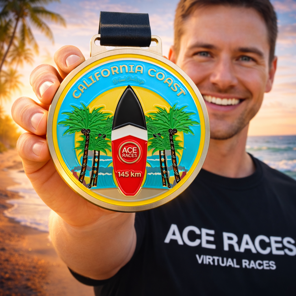 California Coast Virtual Challenge - 145km