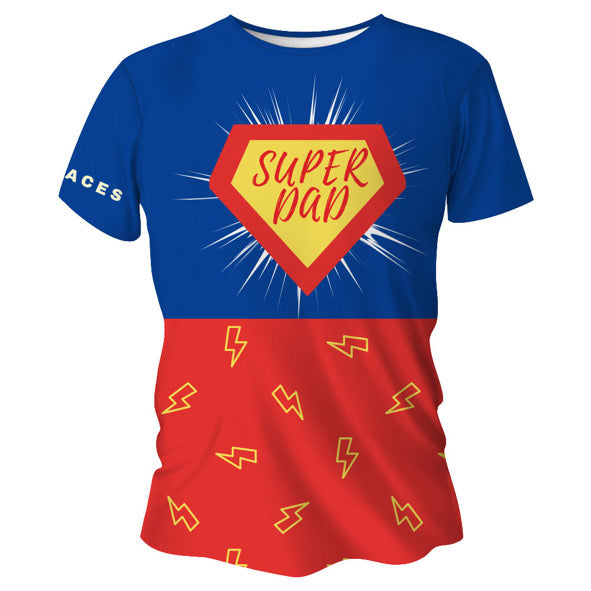 Super Dad Technical Running T-Shirt - Unisex