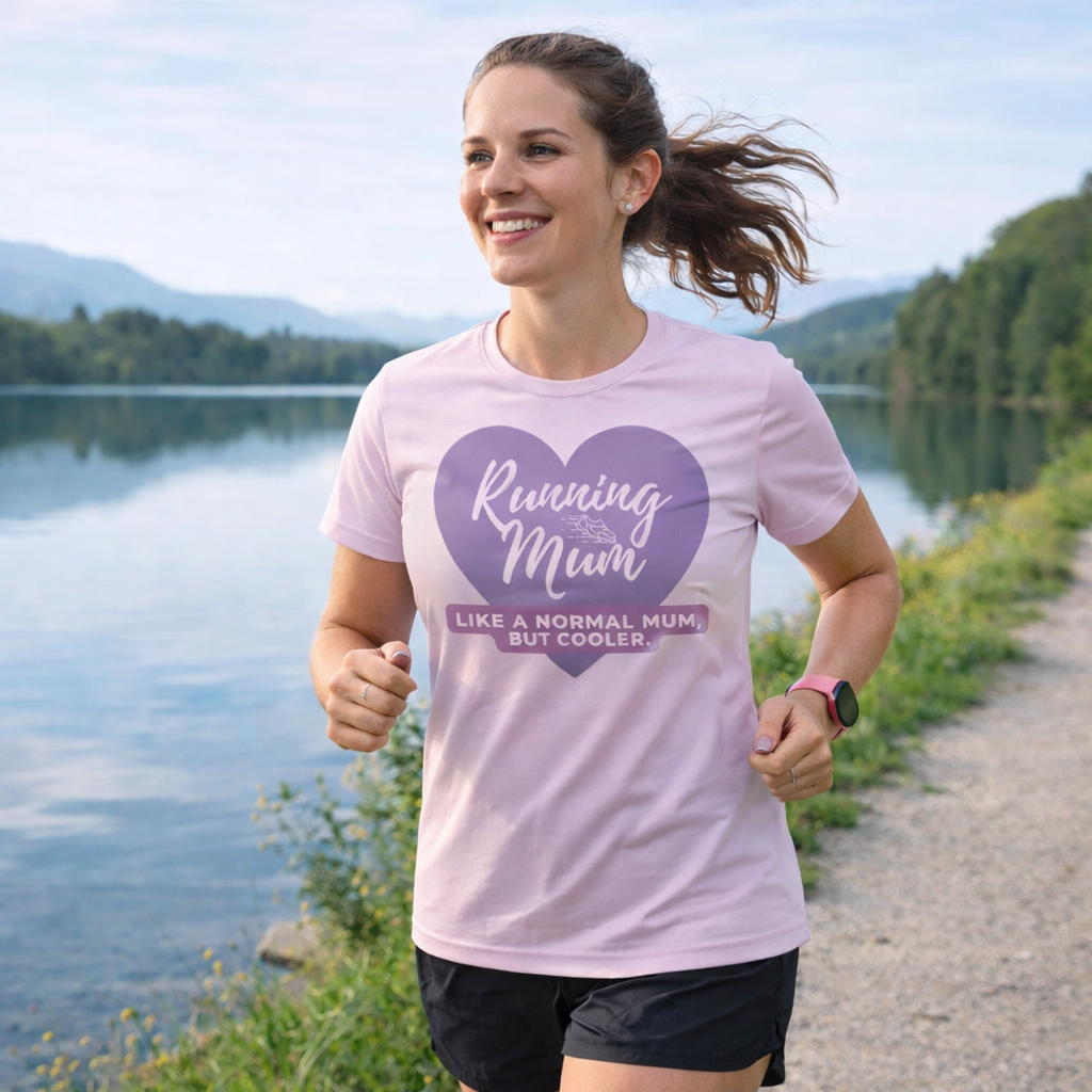 Running Mum Technical Funny Running T-Shirt - Unisex