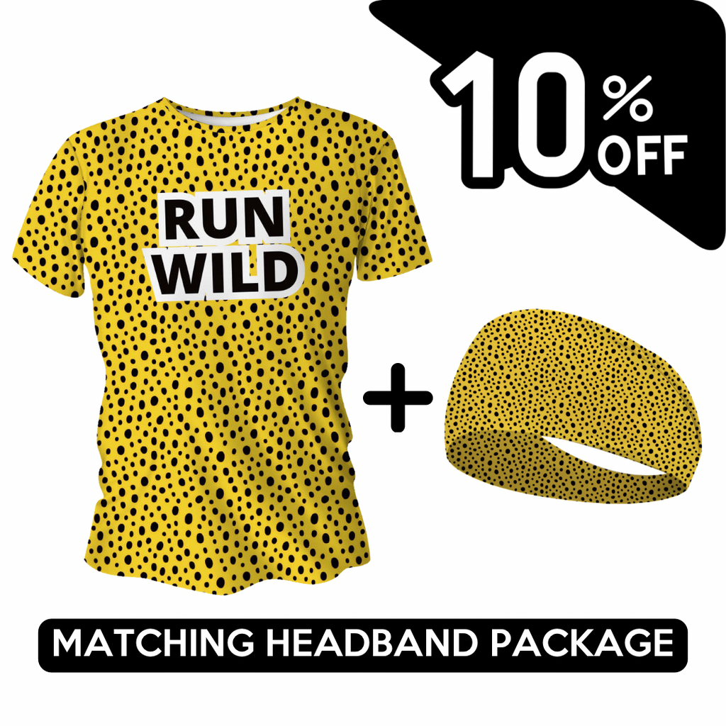 BUNDLE - Run Wild Running T-Shirt & Headband