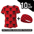 BUNDLE - Ancient Sparta Warrior Running T-Shirt & Headband