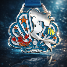Load image into Gallery viewer, Under The Sea Mermaid Virtual Race - 5km
