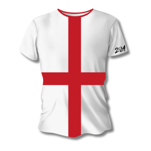 Childrens England Football 2024 Supporter Tech T-Shirt