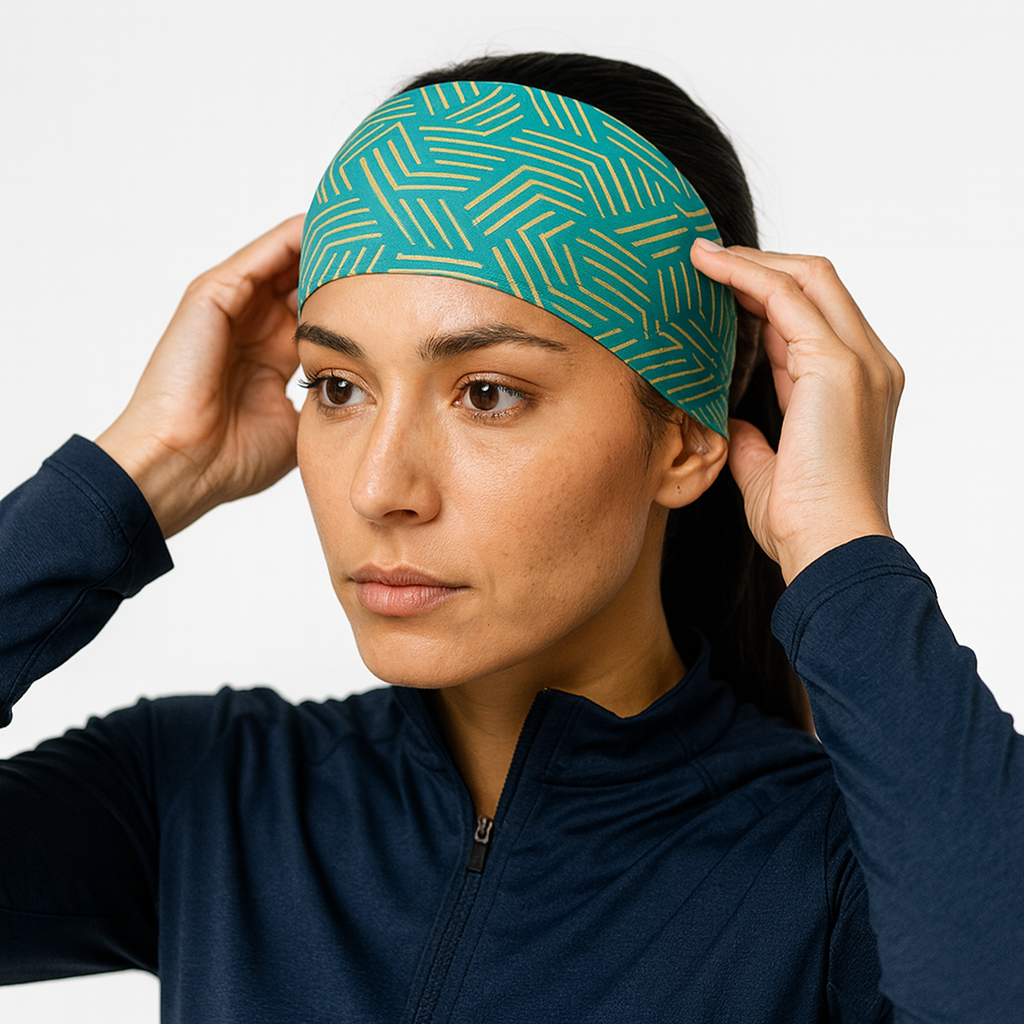 Faster Than Grandkids Funky Running Active Headband