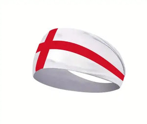 St George Cross England Running Headband