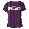 Happy Halloween Stripes Technical Running T-Shirt - Unisex