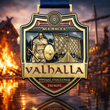 Load image into Gallery viewer, Valhalla Virtual Challenge - 350km
