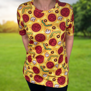 Pizza Funky Technical Running T-Shirt - Unisex