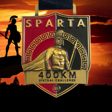 Load image into Gallery viewer, Sparta Virtual Challenge - 400 km
