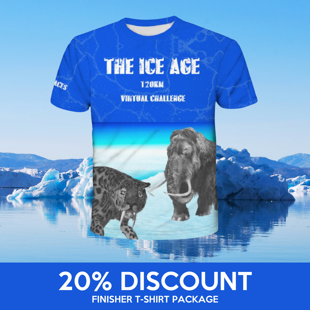 The Ice Age Virtual Challenge - 120km