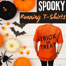 Load image into Gallery viewer, Pumpkin Halloween Technical Running T-Shirt - Unisex
