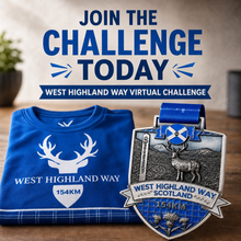 Load image into Gallery viewer, West Highland Way Virtual Challenge - 154 km
