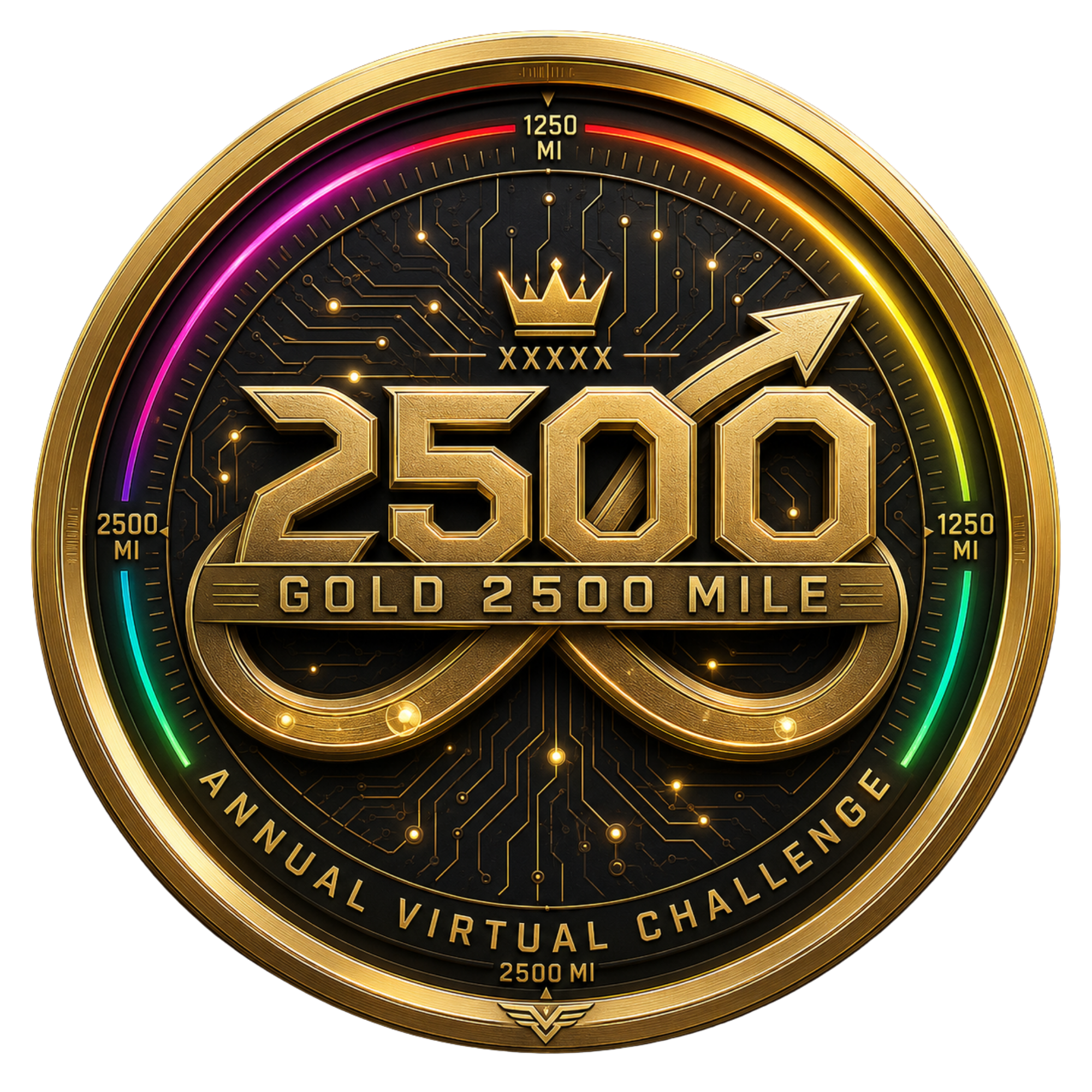 2500 Mile Annual Digital Challenge